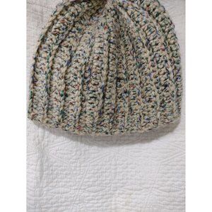 Heavy Cable Knitted beanie One Size Handmade